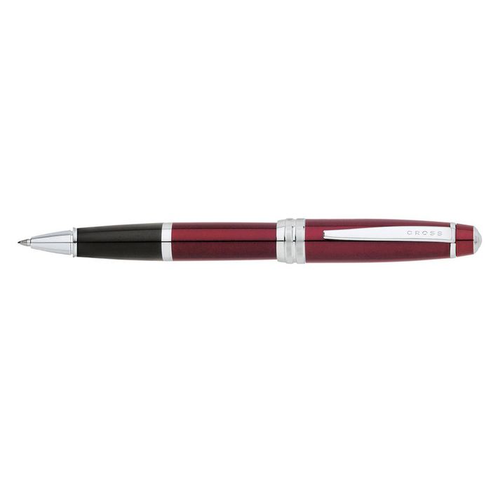 Cross Bailey Red Lacquer/chrome Rollerball Pen Office/school Writing Stationery