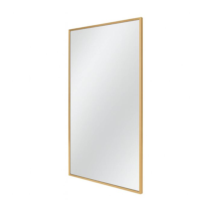 Urban Style Reflections Rectangular Mirror Timeless Home Decor Gold 90cm