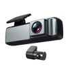 Elinz Dual Lens No Screen 1080P Dash Cam 720P Rear Camera WiFi App Control Supercapacitor Compact Discreet Car DVR