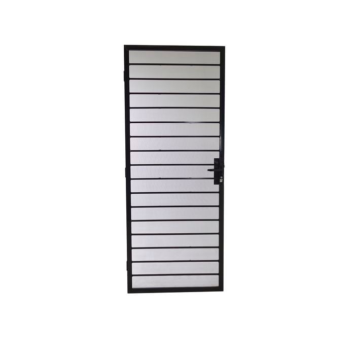 2024 x 806 x 45mm Screen Door Imperial Hamilton Black - Hamilton Black