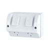 DETA Double Weatherproof Power Point - 4 Pack