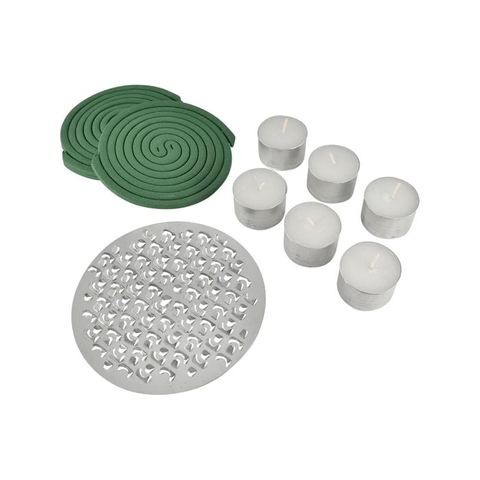 Bite Shield 6 Coils And 6 Candles Mosquito Coil Diffuser Refills
