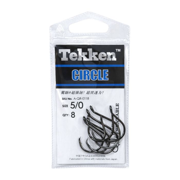 Tekken Size 5/0 Circle Hooks