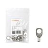 10 Pack of Exotronic 10mm² Copper Lug M10 | Bellmouth