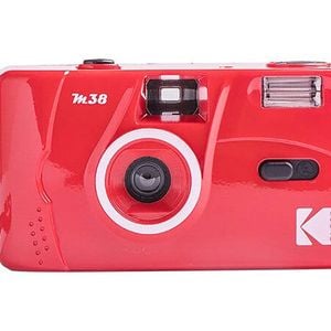 Kodak M38 35mm Film Camera With Flash (scarlet)