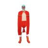 More Than Party Adult Macho Costume Superhero Style Mask Cape Jumpsuit S/M
