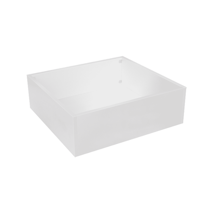Lugna White Inner Drawer - To Suit 600 x 380mm - White 600mm