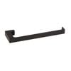 Mondella 235mm Black Matte Rumba Bathroom Towel Holder