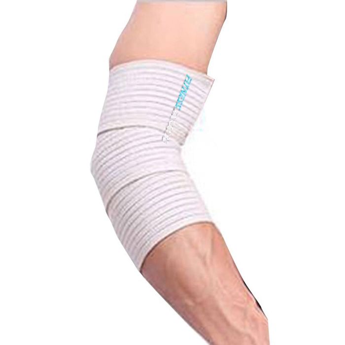 Fitness Master High Elastic Elbow Support Brace Bandage Compression Wrap Strap 90cm