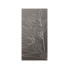 Walpix 1800 x 900 x 2.5mm Harmesley Brown Perforated Aluminium Decorative Screen Flat Profile Eucalyptus