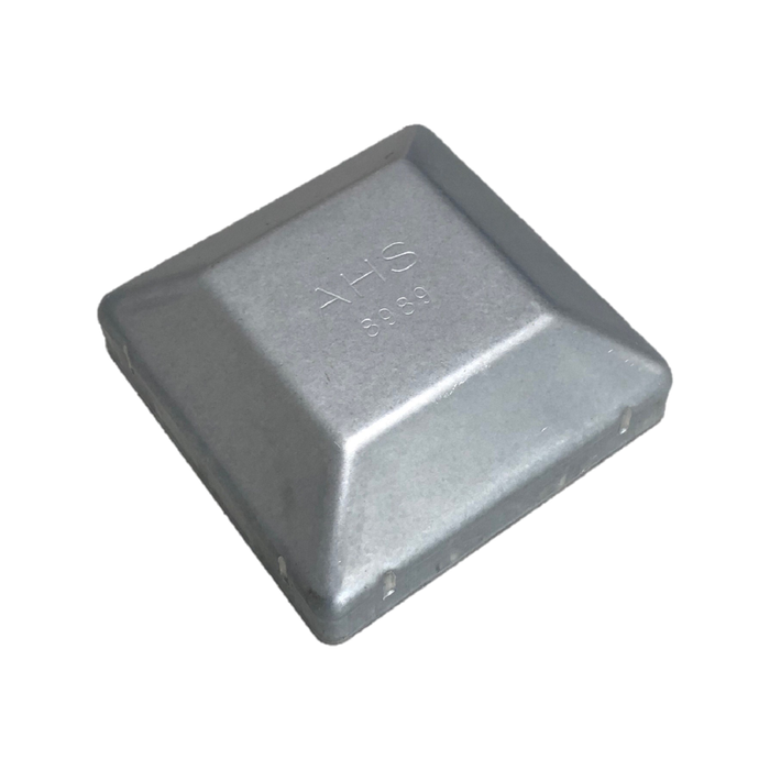 Australian Handyman Supplies 89 x 89mm Galvanised Steel Fence Post Cap