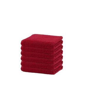 6 Pack - Luxury Egyptian Cotton Bath Towel 70x130cm - Chilli