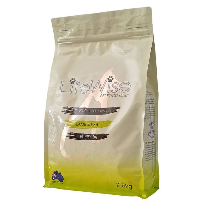 Lifewise Puppy Dry Dog Food Lamb W/ Fish Rice Oats & Vegetables 2.5kg