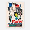 Galrie Southern Railway Vintage Travel Poster: Paris for the Weekend Inspired Art Design, Poster Only, A4 21 x 30cm (8 x 12inch)