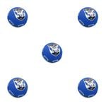 5PK NRL Canterbury Bulldogs NRL Super-High Bounce Ball 60mm - Blue
