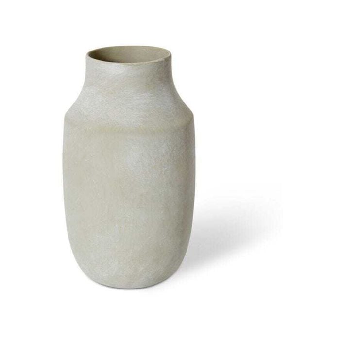 E Style Kyra 30cm Ceramic Plant/Flower Vase Decor - Soft Grey