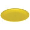Olympia Plates Kristallon Polypropylene Yellow 230mm 12 Pack Shatterproof Commercial Catering Tableware
