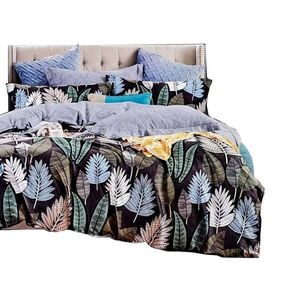 Bloomington Fernando Valley 100% Cotton Reversible Quilt Cover Set Queen