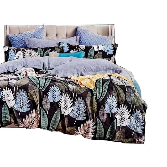 Bloomington Fernando Valley 100% Cotton Reversible Quilt Cover Set Queen