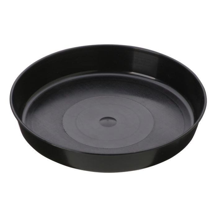 IP Plastics 15cm Round Saucer Black