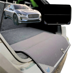 Rear Cargo Boot Bumper Protector for Jaguar I-PACE 2018 - Current X590 - XL (98 x 55) - Black