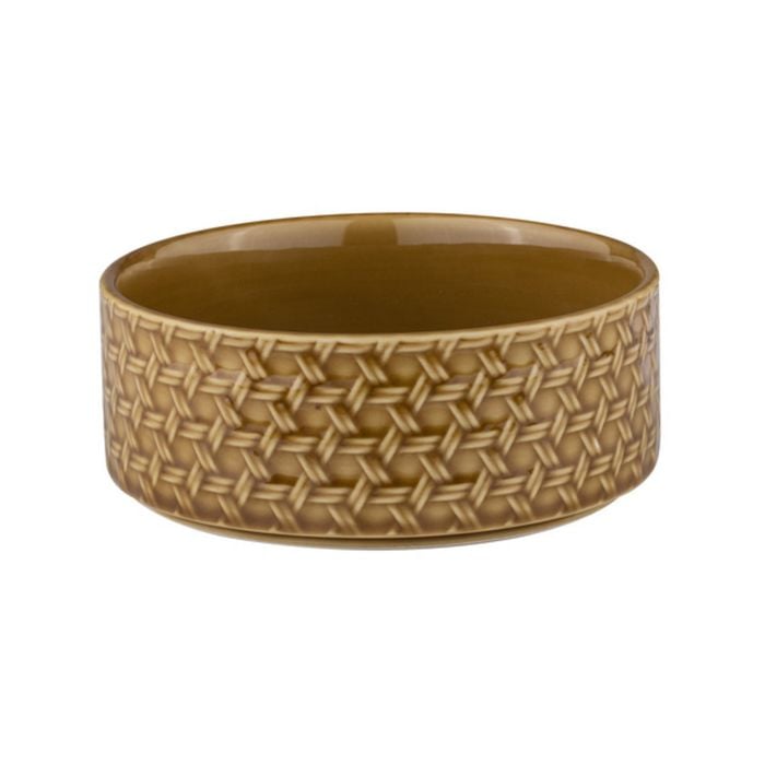 Ladelle Heath 10cm Round Porcelain Serving Dip Bowl - Caramel