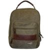 FIB Canvas Sling  Shoulder Strap Messenger Travel Pack w Tablet Pocket Khaki