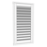 EasyAS 610 x 1200mm White Adjustable Plantation Shutter