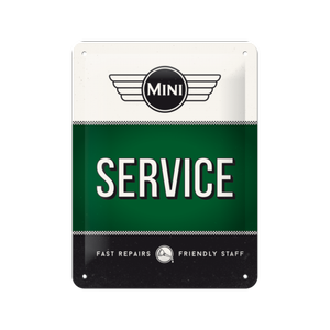Nostalgic-Art Small Sign Mini - Service Green