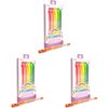 3x 6pc Ooly Yummy Yummy Scented Neon Gel Pens Writing/drawing Stationery 3y+
