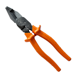 Klein Tools Orange 215mm 1000V Insulated Cross-Cut Pliers with Ergonomic Grip
