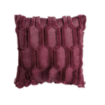 Astin Sinclair 45cm x 45cm Rum Raisin Deco Tufted Cushion
