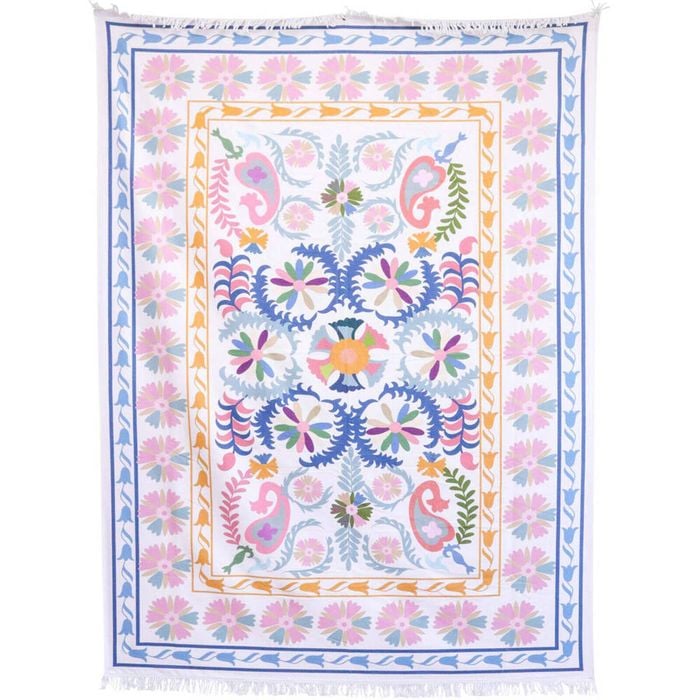 LVD Microfibre XL Soft Absorbent Outdoor Beach Towel 150x200cm Folk Colour