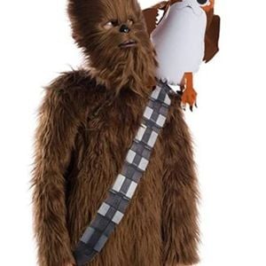 Porg Shoulder Sitter Clip-On Halloween Costume Accessory for Kids and Adults, ONE-SIZE