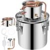 VEVOR Moonshine Still Silver 5 Gal Stainless Steel Water Alcohol for DIY Whisky Wine Brandy