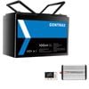 Gentrax 12v 100ah Lithium Battery, 3kw Inverter, Lcd Display