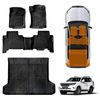 3D Floor Mats Boot Liner for TOYOTA PRADO 150 Series 5 Seater 2009-2024  Cargo Car Trunk Tray