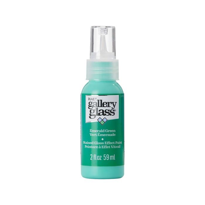 Plaid Gallery 59ml Emerald Green Glass Paint