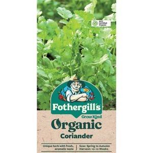  Fothergill's Cilantro Coriander Organic Seeds