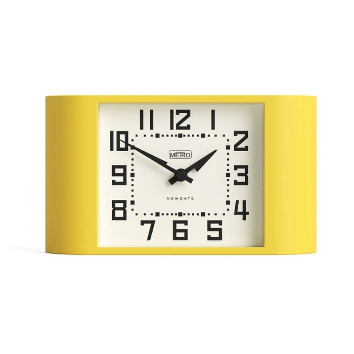 新品 ニューゲート Mini Metro Mantle Clock 置き時計 Newgate Mini Metro Mantel Clock-yellow - Bunnings Australia