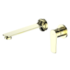 Greens Australia Scandi Wall Basin Mixer Brushed Brass