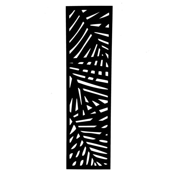 Lattice Makers 1800 x 500mm Palm Cove Exterior Screen Fence Panel