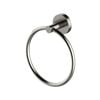 Gareth Ashton Brushed Nickel Towel Ring