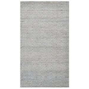 Handwoven Chevron Jute Rug-6419-Silver/Natural-90x150cm