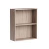 Kaboodle 600-699mm Silver Ash Customisable Shallow Wall Open Shelf