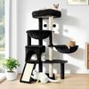 BEASTIE Cat Tree Tower Black 104cm