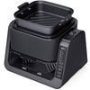 YOPOWER Dual Zone Air Fryer, 7-in-1 Multifunctional Air Fryer, 6L