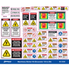 Pinnacle Excavator 13T To 25T Machinery Sticker Kit