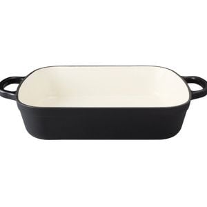 Maxwell & Williams Cast Iron Roaster Black 5L Bakeware Oven Safe 33x25cm