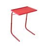 TABLE BUDDY 52.50x40x73cm Adjustable Folding Table - Cherry Red